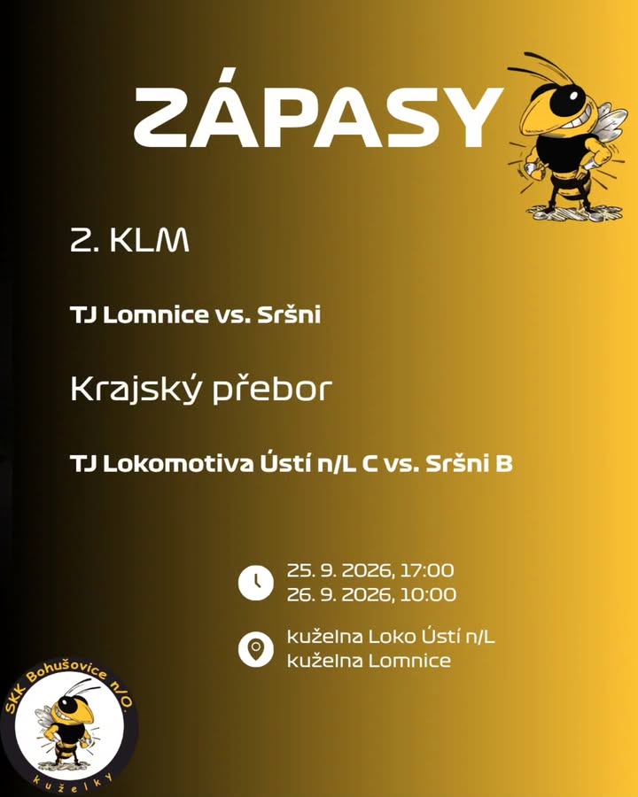 SKK Bohušovice - kuželky