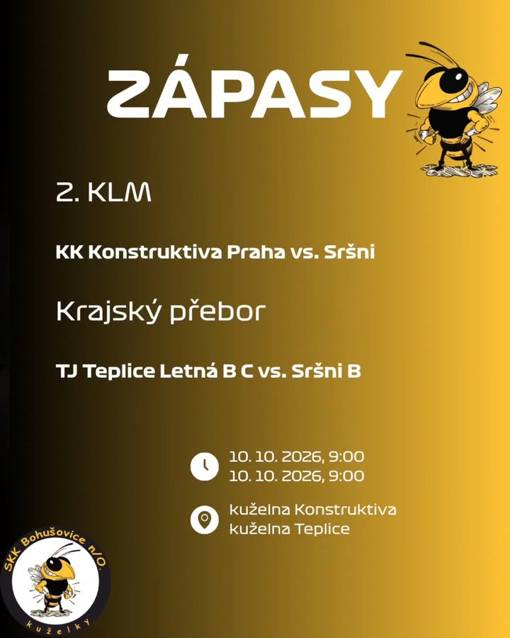 SKK Bohušovice - kuželky